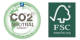 Ecopots zijn CO2 neutraal geproduceerd en hebben een FSC keurmerk