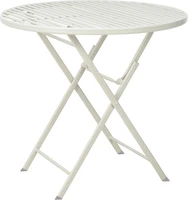 Ambiance Bistrotafel Metaal Ø75cm Wit