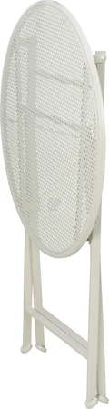 Ambiance Bistrotafel Metaal Ø75cm Wit