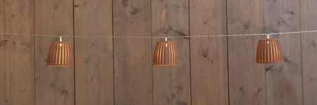 Anna's Collection Solar Partylights 10 LED 4,5m Terra