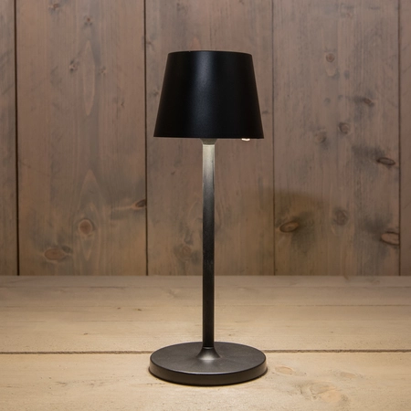Anna's Collection Solar Tafellamp 31cm Zwart