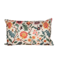 Anna's Collection Tuinkussen Vintage Bloemen 30x50cm