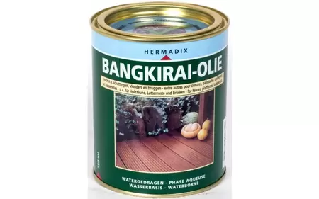 Bangkirai-olie.