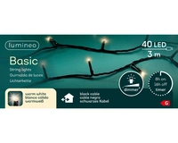 Basic Kerstverlichting 40 LED 3m WW