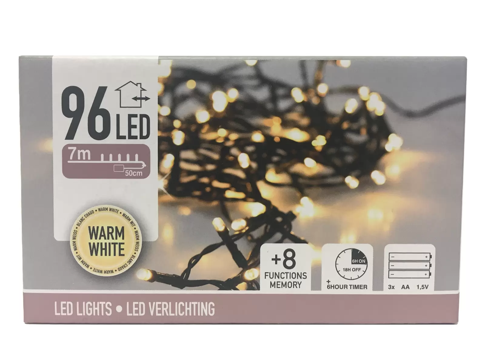 Dank u voor uw hulp directory tafel Batterijverlichting Kerst | 96 LED | 7m | Tuincollectie.nl -  Tuincollectie.nl