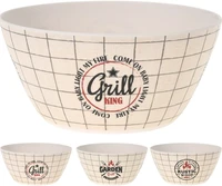 BBQ Servies Schaal Ø25cm Assorti 1st