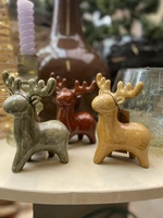Kerstbeeld Rendier Porselein 14,5cm Assorti 1st