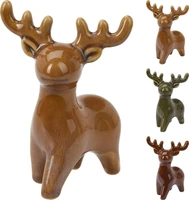 Kerstbeeld Rendier Porselein 14,5cm Assorti 1st