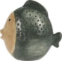 Beeld Vis Porselein 19cm Assorti 1st