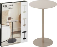 Bijzettafel Metaal Rond H.53cm Zand 