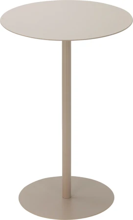 Bijzettafel Metaal Rond H.53cm Zand 