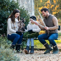 Blackfox Kinderlaars Cheyennetoo Zwart Maat 34/35