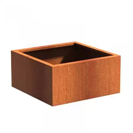 Bloembak Andes Cortenstaal 80x80x40cm