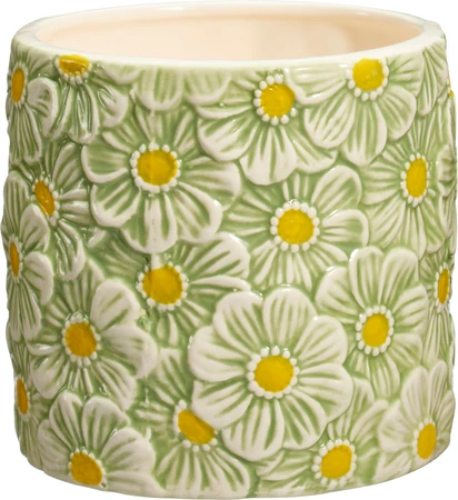Bloempot Flower 10cm Assorti 1st