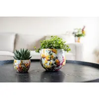 Bloempot Lammie Floral White Ø9cm