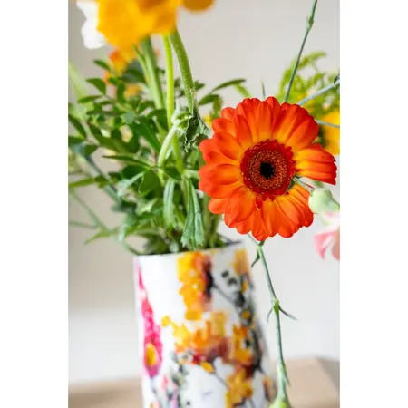 Bloempot Lammie Floral White Vaas Ø13cm