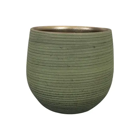 Bloempot Lydia Shiny Green Ø26cm