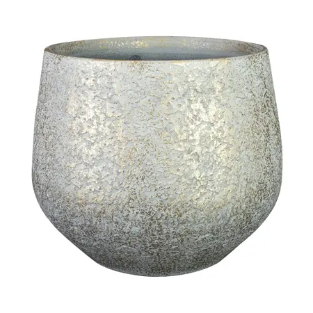Bloempot Noor Metalic Grey Ø32cm