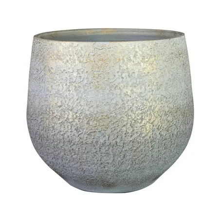 Bloempot Noor Metalic Grey Ø27cm