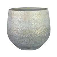 Bloempot Noor Metalic Grey Ø27cm
