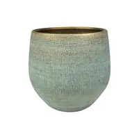 Bloempot Ryan Shiny Blue Ø18cm