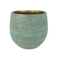 Bloempot Ryan Shiny Blue Ø22cm