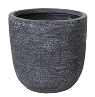 Bloempot Utah Egg Grafiet Ø25cm