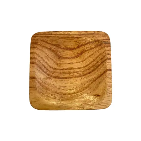 Boles d'olor Schaaltje Amberblokjes Hout Vierkant