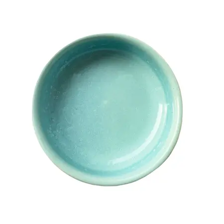 Boles d'olor Schaaltje Amberblokjes Keramiek Turquoise