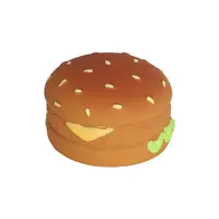 Boon Hondenspeelgoed Hamburger Latex 6cm