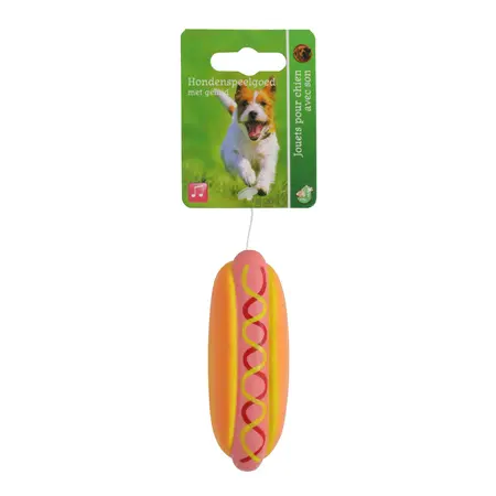Boon Hondenspeelgoed Hotdog Latex 9cm