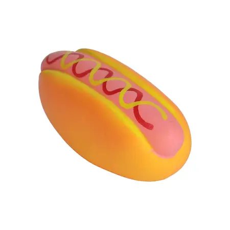 Boon Hondenspeelgoed Hotdog Latex 9cm