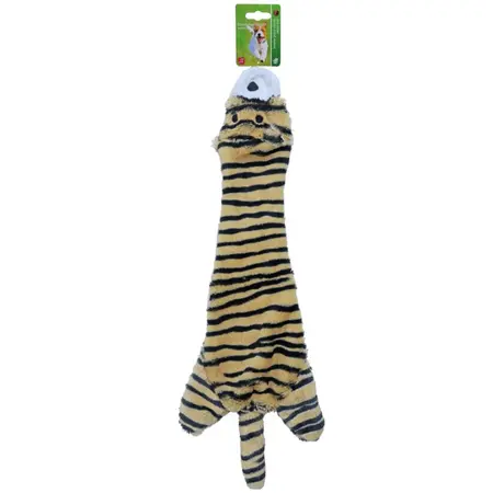 Boon Hondenspeelgoed Tijger met Pieper Plat 55cm