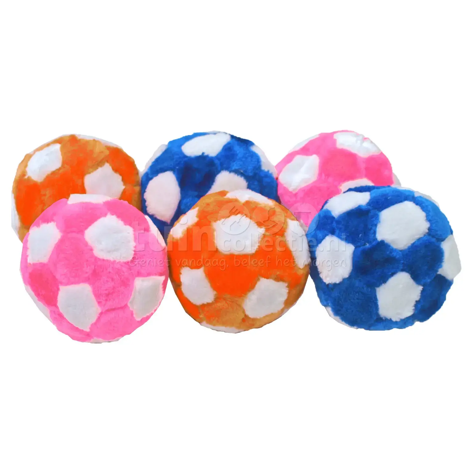 Boon Hondenspeelgoed Voetbal Pluche Ø12,5cm Assorti 1st