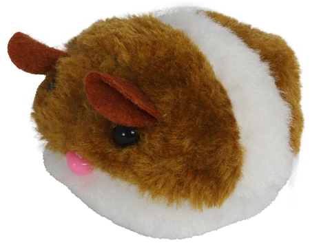 Boon Kattenspeelgoed Bibberhamster met Beweging en Catnip