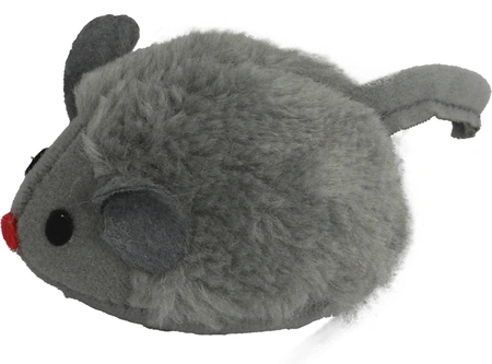 Boon Kattenspeelgoed Bibbermuis met Beweging en Catnip