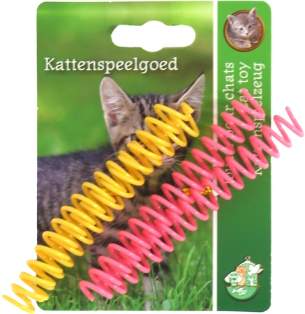 Boon Kattenspeelgoed Springveer 10cm 4st