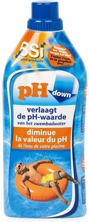 Bsi Zwembad pH-Down 1L