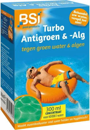 Bsi Zwembad Turbo Antigroen & -Alg 300ml
