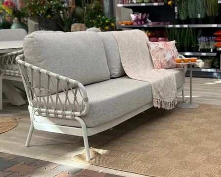 Buitenkleed Jutelook 200x150cm Naturel