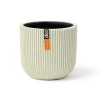 Capi Bloempot Bol Groove Beige Ø14cm