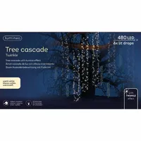 Cascadeverlichting 480 LED 6x2m WW Twinkel