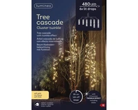 Cascadeverlichting Boom Cluster 480 LED 6x2m SG Twinkel