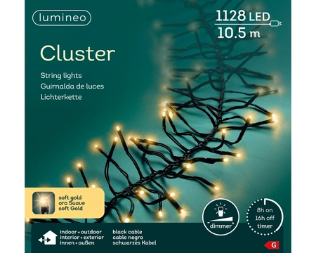 Clusterverlichting 1128 LED 10,5m SG