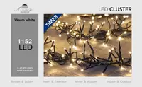 Clusterverlichting 1152 LED 6,9m WW