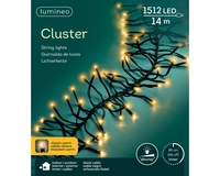 Clusterverlichting 1512 LED 14m CW