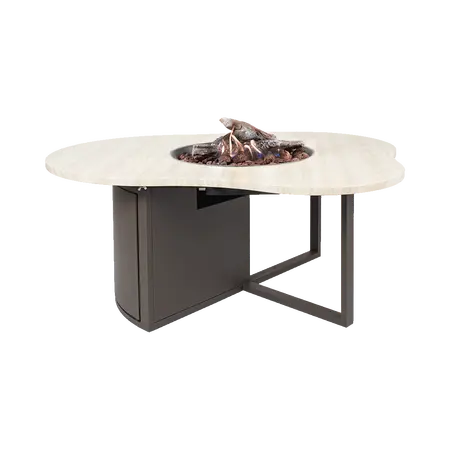 Cosi Cosiloft Novi Vuurtafel Espresso Brown / Stone Look