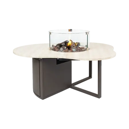 Cosi Cosiloft Novi Vuurtafel Espresso Brown / Stone Look