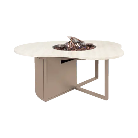 Cosi Cosiloft Novi Vuurtafel Sandy Beige / Stone Look