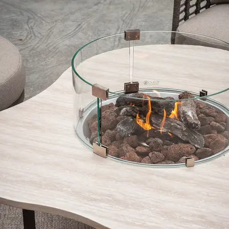 Cosi Cosiloft Novi Vuurtafel Sandy Beige / Stone Look